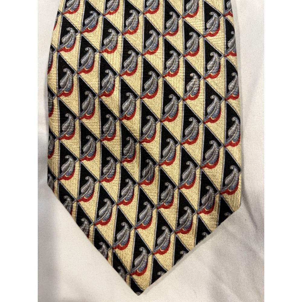 Giacomo De Sense 100% silk Gold Silver Black And Red‎